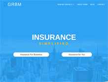 Tablet Screenshot of grbminc.com